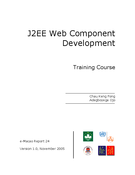 J2EE Web Component Development