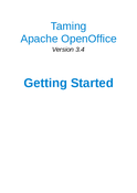 Taming Apache OpenOffice