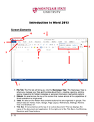 Introduction to Word 2013