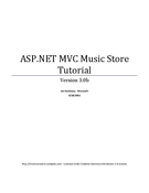 ASP.NET MVC Music Store