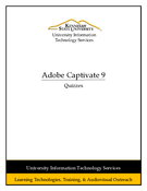 Adobe Captivate 9 - Quizzes