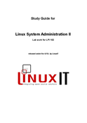 Linux System Administration 2 (LPI 102)
