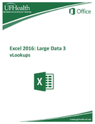 Excel 2016 Large Data vLookups