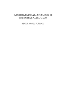 Mathematical analysis II (differential calculus) 