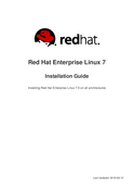 Red Hat Enterprise Linux 7 Installation Guide