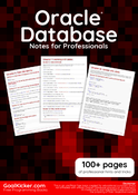 Oracle Database Notes for Professionals book
