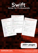 Swift Notes for Professionals book