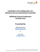 Windows Server 2016 Domain Controller