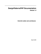DesignPatternsPHP Documentation