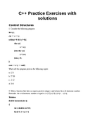 C Practice Exercises With Solutions Learn And Download Tutorial In Pdf