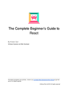 The Complete Beginner’s Guide to React