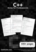 C++ Notes for Professionals book