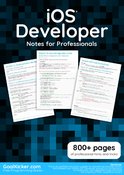 iOS Developer Notes for Professionals book