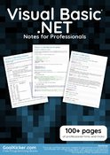Visual Basic .NET Notes for Professionals book